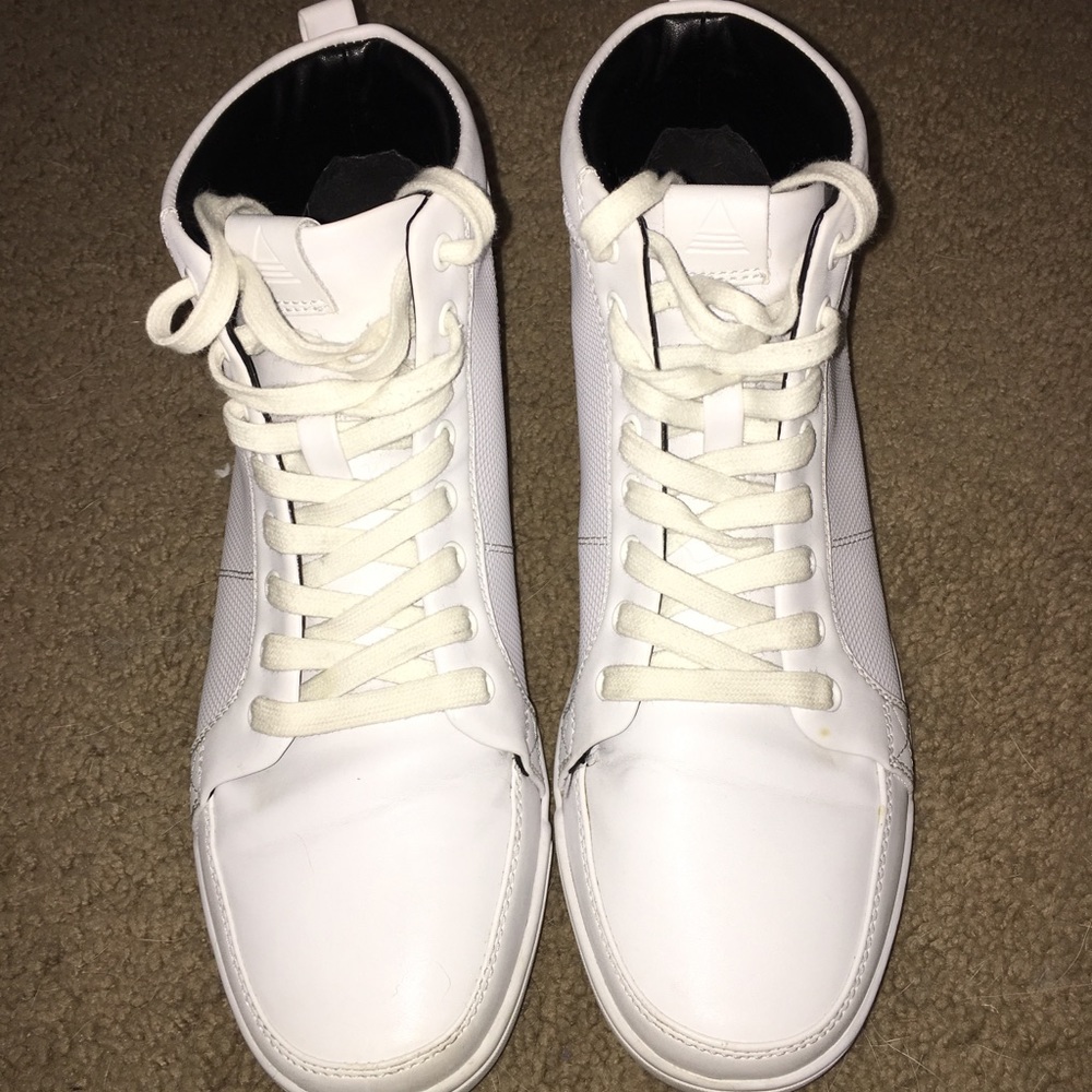 Leather, White Aldo Shoes - Size 9